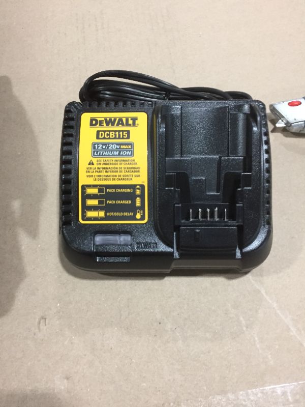 Photo 2 of DEWALT DCB115 BAG & CHARGER 