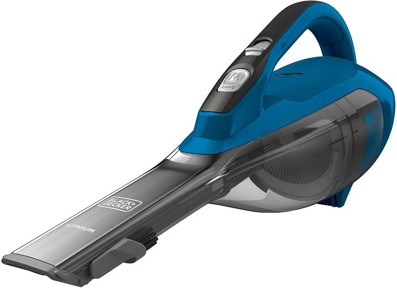 Photo 1 of BLACK+DECKER dustbuster AdvancedClean Cordless Handheld Vacuum, Ocean Blue (??HLVA315J22)
