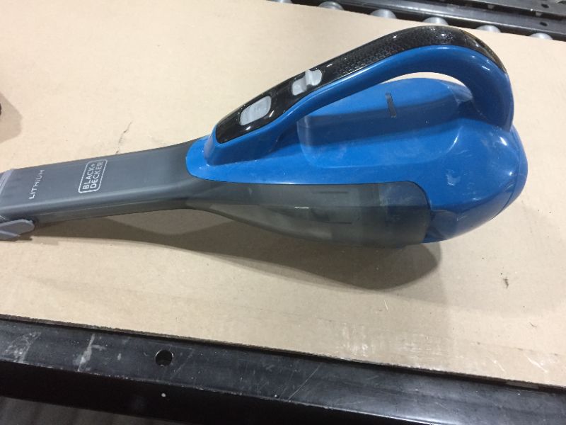 Photo 2 of BLACK+DECKER dustbuster AdvancedClean Cordless Handheld Vacuum, Ocean Blue (??HLVA315J22)
