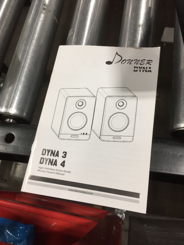 Photo 1 of Donner Studio Monitors 3" Near Field Studio Monitors with CSR 5.0 Bluetooth, for Music Production, Live Streaming and Podcasting, 2-Pack Including Monitor Isolation Pads-New Version(Dyna3 Black)
