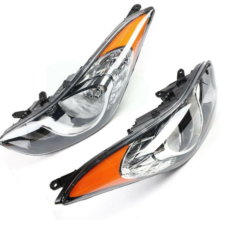 Photo 1 of 2011 2012 2013 For Hyundai Elantra Halogen Headlights Headlamps Left+Right Side
