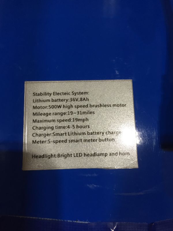 Photo 3 of li-ion battery dynamic iype, BLUE