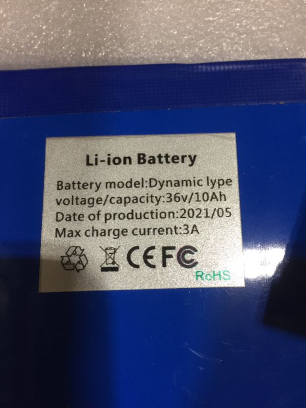 Photo 2 of li-ion battery dynamic iype, BLUE