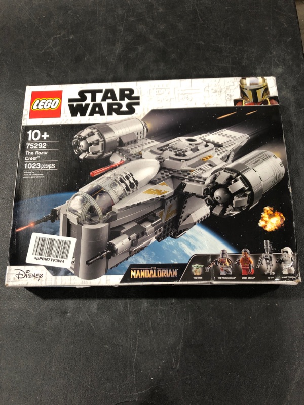 Photo 2 of LEGO Star Wars: The Mandalorian The Razor Crest 75292 Exclusive Building Kit, New 2020 (1,023 Pieces)
