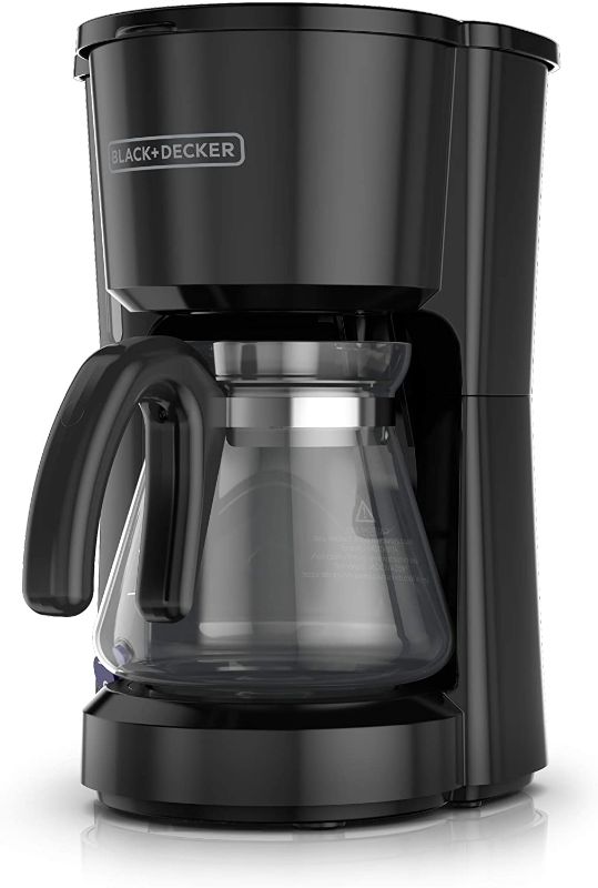 Photo 1 of BLACK+DECKER CM0700B 5-Cup Coffee Maker, Compact Design
