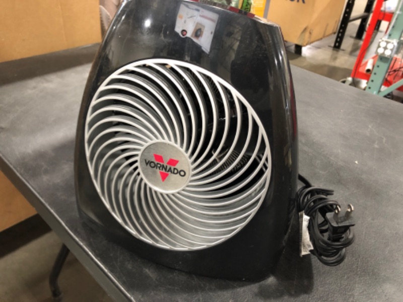 Photo 2 of Vornado 1,500 Watt Portable Electric Fan Compact Heater with Adjustable Thermostat