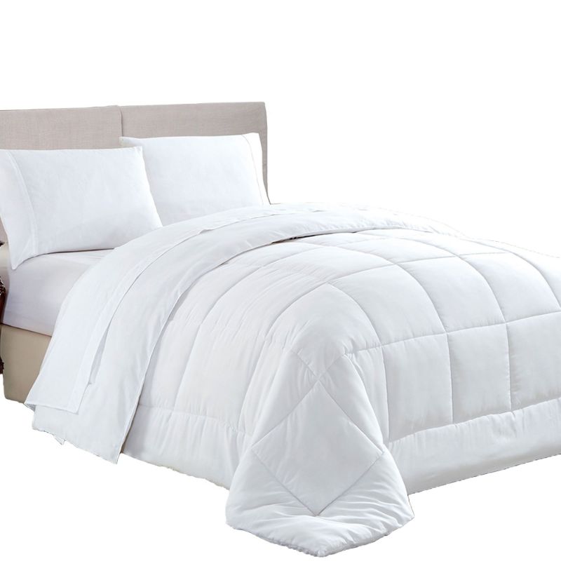 Photo 1 of 90 x 90 white comforter