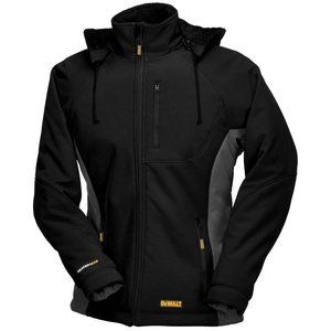 Photo 1 of DEWALT Women's Medium Black 20-Volt MAX Heated Hooded Jacket Kit with 20-Volt Lithium-Ion MAX Battery and Charger, SIZE M