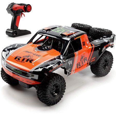 Photo 1 of Bwine C11 1:10 Scale RC Car, Amphibious Remote Control Car for Boys Age 8-12, 4WD Waterproof Monster Truck, Rock Crawler Vehicle for Kids and Adults, 2 Batteries for 40+ Min Play