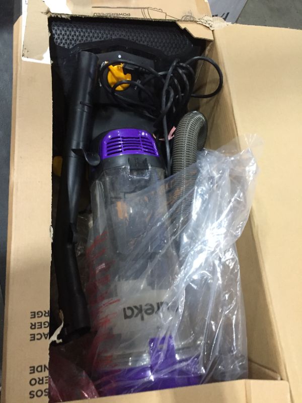 Photo 2 of eureka NEU182B PowerSpeed Bagless Upright Vacuum Cleaner, Lite, Purple