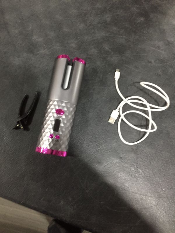Photo 2 of Cordless Automatic Hair Curler