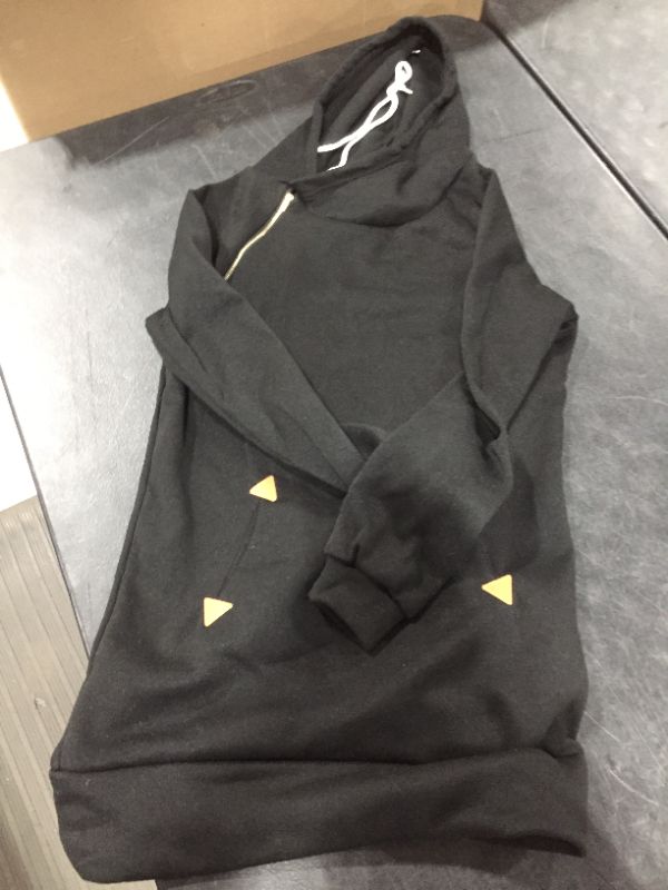 Photo 1 of Black Stylized Hoodie Sm