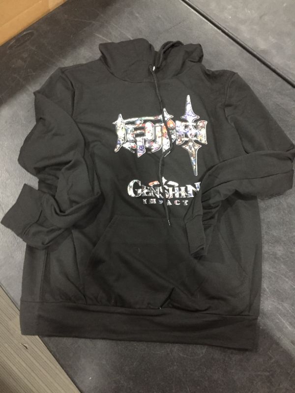 Photo 1 of Black Genshin Impact Hoodie Med 