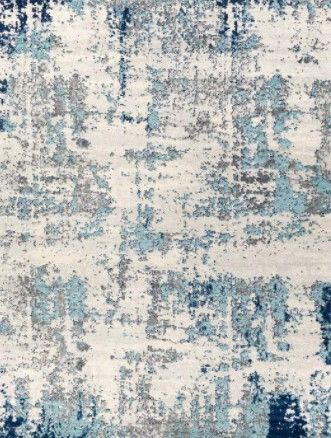 Photo 1 of High Plains Modern Rug Blue - Artistic Weavers
