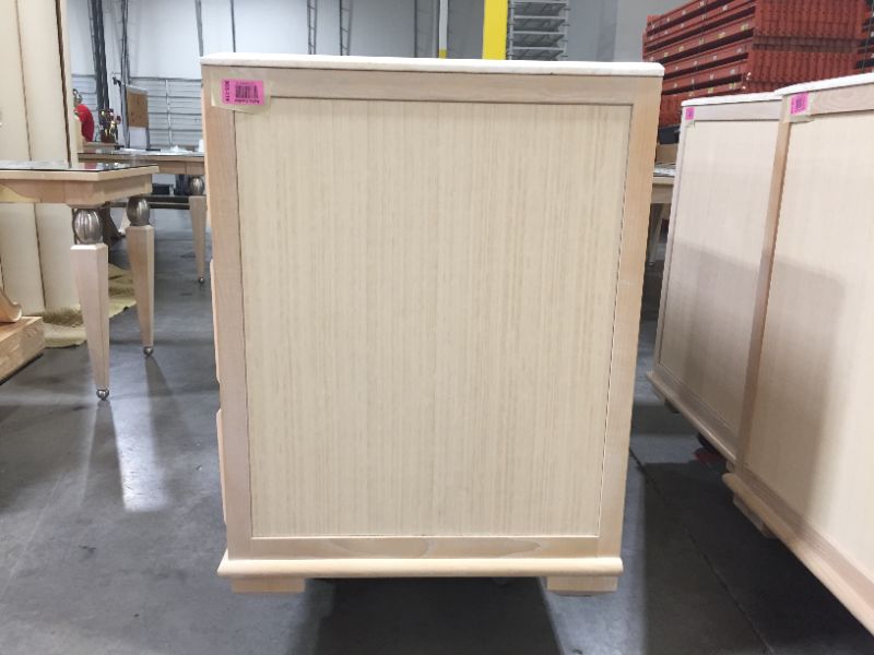 Photo 1 of 4 DRAWER WOODEN DRESSER H33 INCH W47 INCH L25 INCH (DRESSER ONLY)
