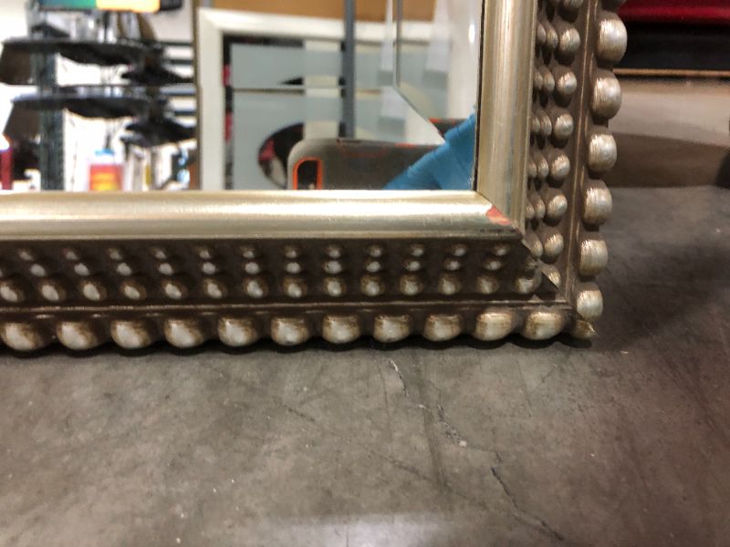 Photo 2 of GOLD COLOR FRAME MIRROR 48H X 24W