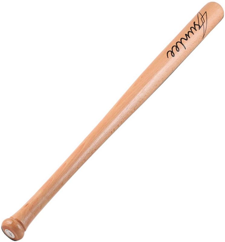 Photo 1 of 25'' Wooden Baseball Bat Self Defense Wood Youth Tball Bats for Practice or Home Defense
