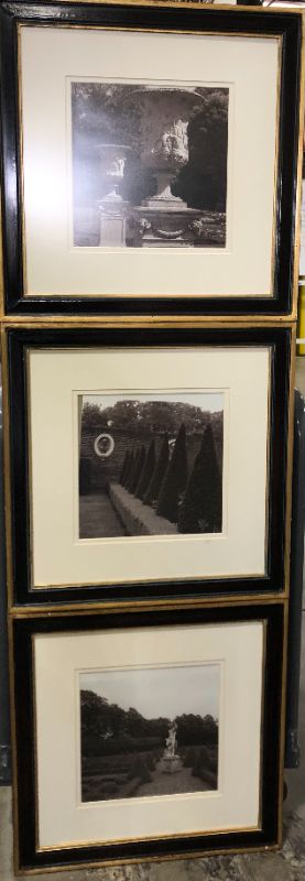 Photo 1 of 3 WINDOW MATTED  FRAMED BLACK  WHITE DECORATIVE PHOTOS UNKNOWN PHOTO LOCATIONS  ARTISTS APPROX 67H X 23W INCHES