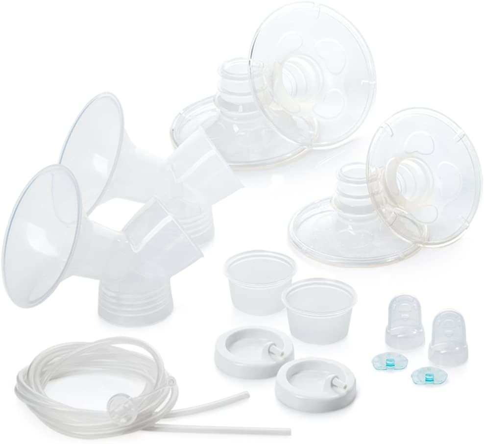 Photo 1 of Evenflo Feeding Replacement Parts Breastfeeding Kit for Hospital Strength Advanced Double Electric Breast Pump
