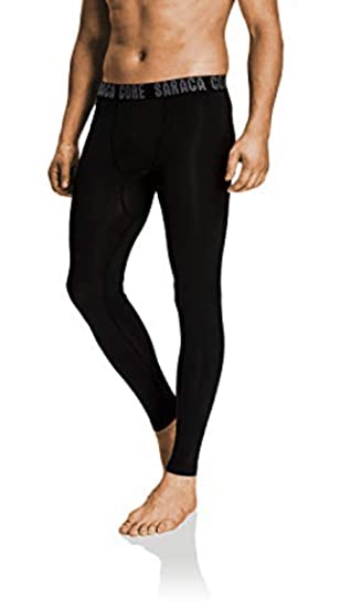 Photo 1 of saraca core Men's Youth Compression Pants Running Legging Soccer Football Tights Winter Baselayer (S)
