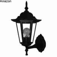 Photo 1 of 13.25 Inch Matte Black Outdoor Wall Lantern - Rust & Fade Resistant
