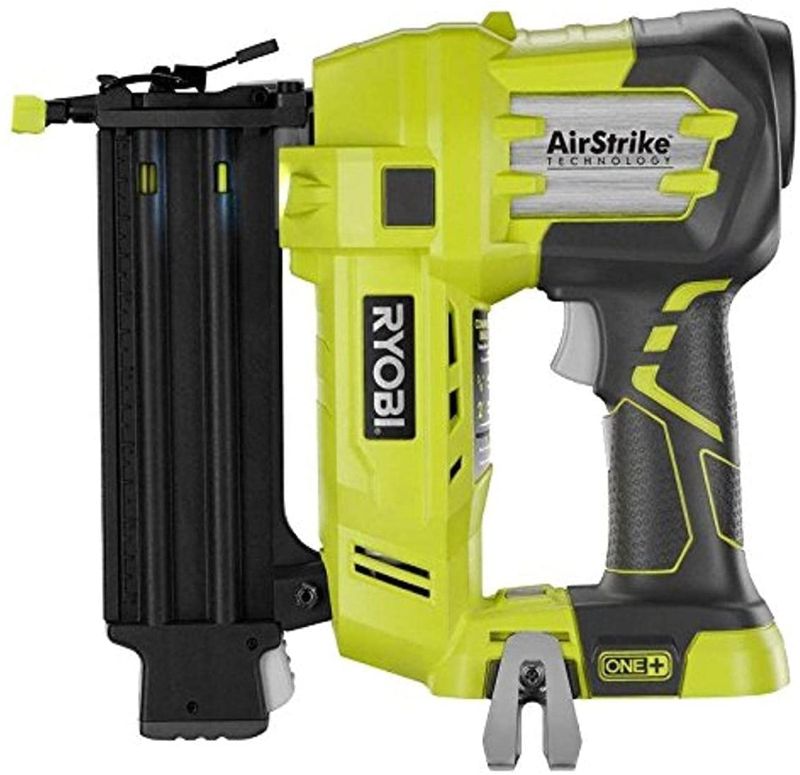 Photo 1 of 18-Volt ONE+ AirStrike 18-Gauge Cordless Brad Nailer (Tool-Only)
