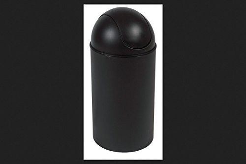 Photo 1 of Barcode for Umbra 10 gal. Black Grand Wastebasket
