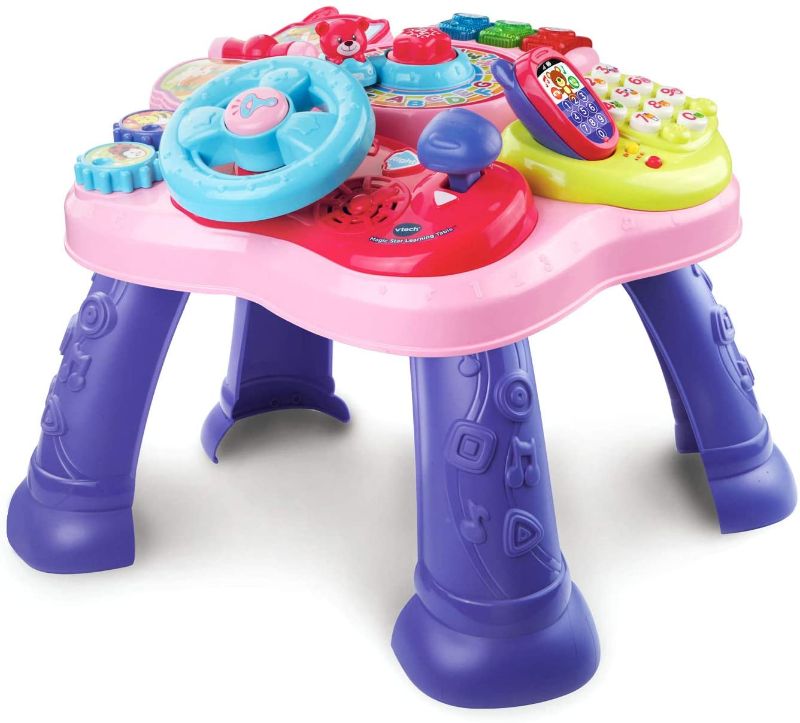 Photo 1 of VTech Magic Star Learning Table, Pink (Frustration Free Packaging)
