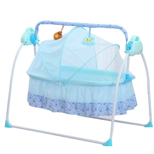 Photo 1 of TFCFL Electric Baby Crib Cradle Auto Swing Rocking Chair Intelligent Control w/ Music
