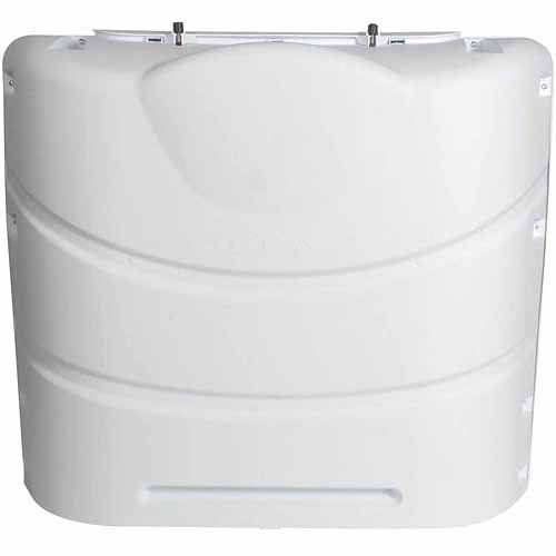 Photo 1 of 2 Camco 40559 Heavy-Duty 20lb or 30lb Dual Propane Tank Cover (Polar White)
