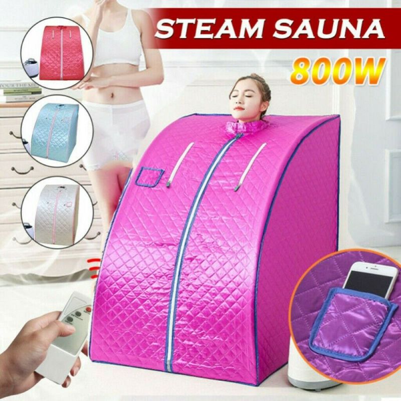 Photo 1 of 110V Sauna Steam Folding Portable Sauna Detox Spa Room Tent In-Home Loss Weight