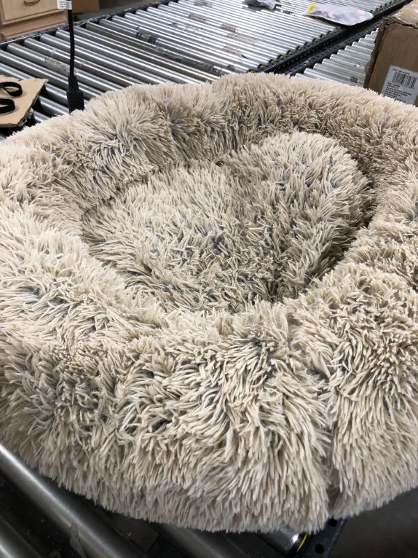 Photo 2 of Best Friends by Sheri The Original Calming Donut Cat and Dog Bed in Shag or Lux Fur, Machine Washable, High Bolster, Multiple Sizes S-XL