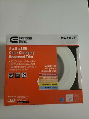 Photo 1 of Commercial Electric 4 in. LED Portable Under Cabinet Task Light (2-Pack), Gray
