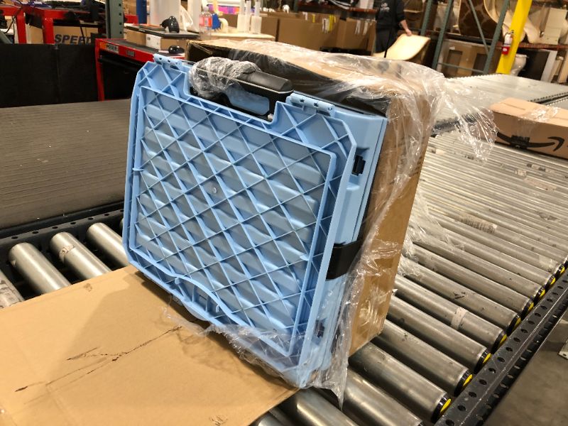 Photo 1 of Craig Titan Versatile Folding Storage Cart with Wheels...LIGHT BLUE...
