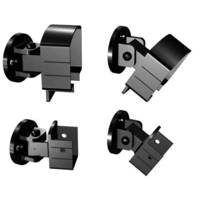 Photo 1 of Black Aluminum Deck Railing Universal Connector
