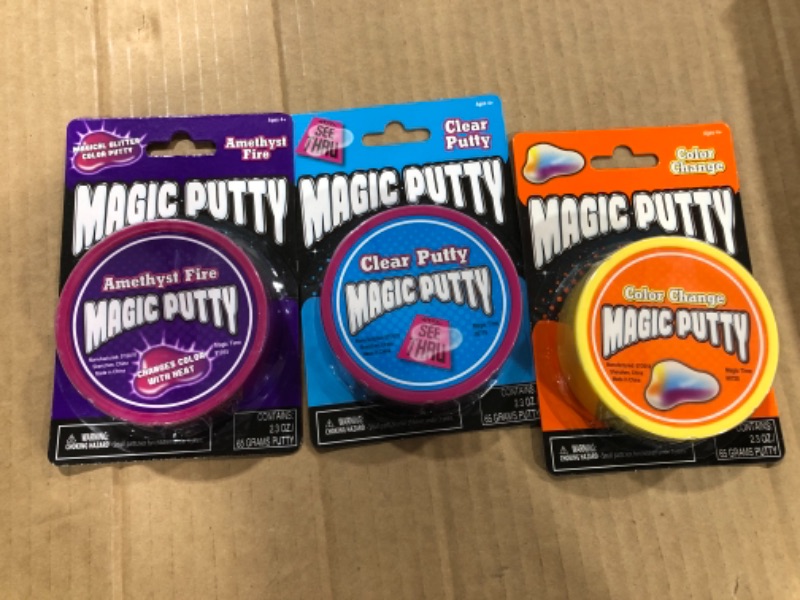 Photo 2 of 3 Pack- Magic Putty