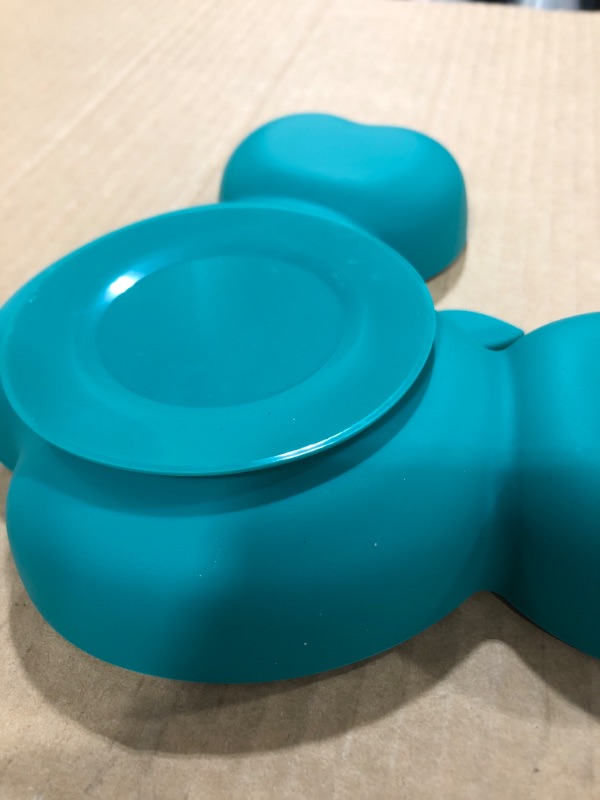 Photo 3 of Green Apple Silicone Bowl with Suction