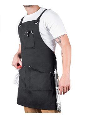 Photo 1 of Texas Canvas Wares Chef Apron For Men and Women- Cooking Apron 3 Pockets, M-XL Kitchen Aprons