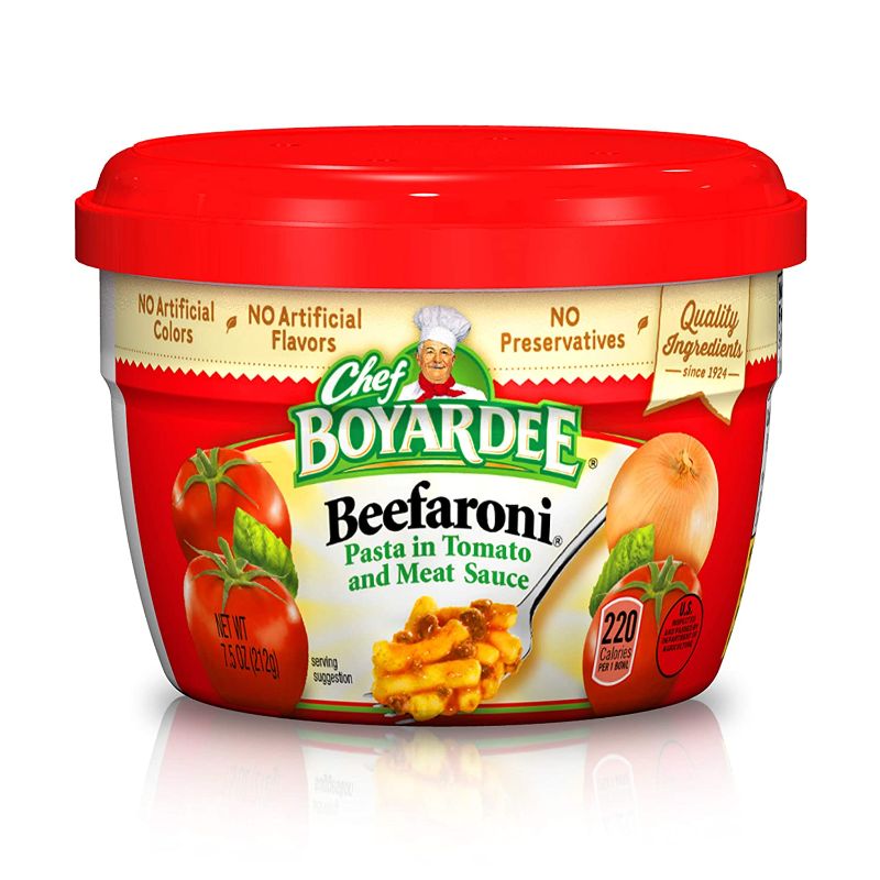 Photo 1 of Chef Boyardee Beefaroni Pasta, 7.5 Oz. (Pack of 12)