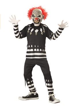 Photo 1 of Kids Creepy Clown Costume