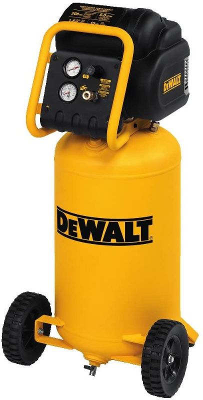 Photo 1 of DEWALT D55168 225 PSI 15 Gallon 120-Volt Electric Wheeled Portable Workshop Compressor