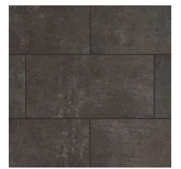 Photo 1 of 3 Cases Castle Black Slate 12 in. W x 23.82 in. L Luxury Vinyl Plank Flooring (23.82 sq. ft.)