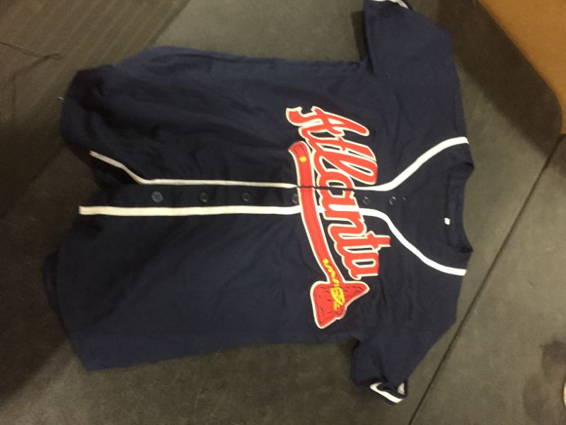 Photo 1 of Atlanta Braves Jersey Swanson Kids Size 40