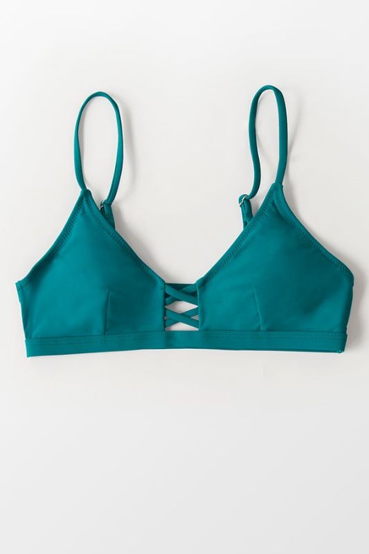 Photo 1 of Blue Bikini Top Med