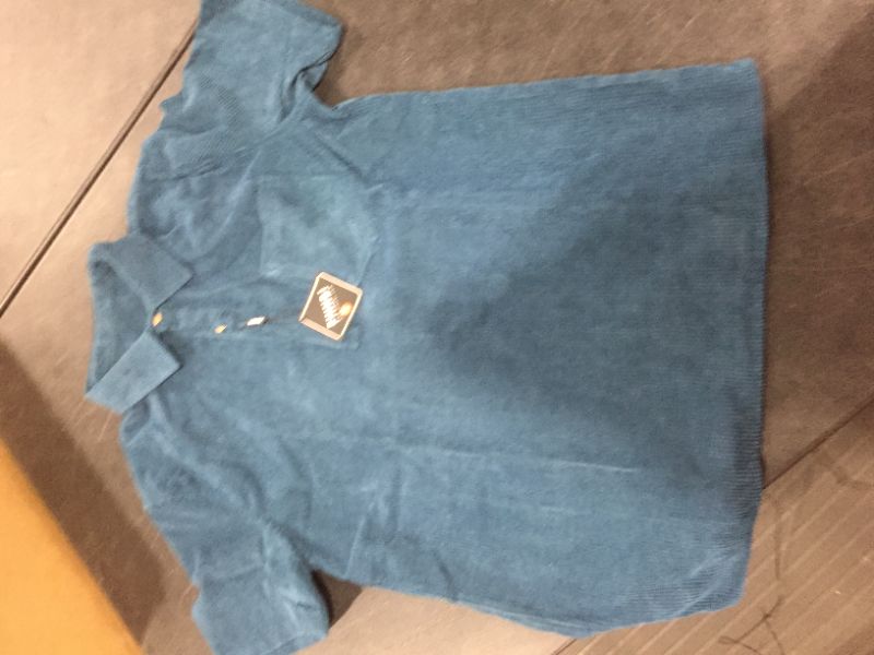 Photo 1 of Corduroy Polo Blue Sm