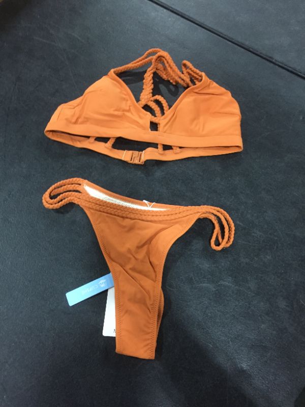 Photo 2 of 2 Piece Bikini Burnt Orange Med
