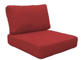 Photo 1 of 58INCH OUTDOOR COUCH CUSHION RED
