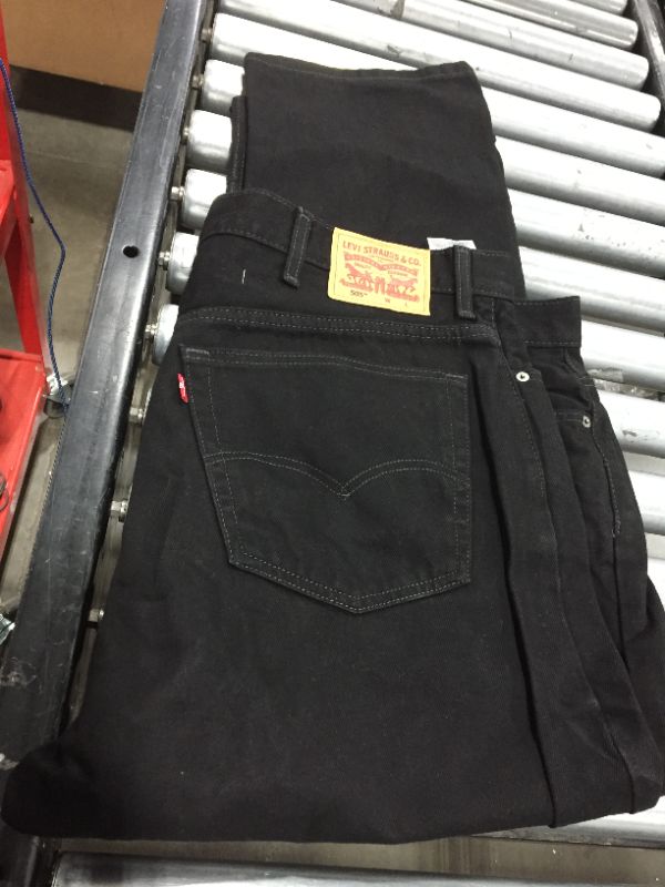 Photo 1 of 505 BLACK LEVI JEANS SIZE W46 L30 