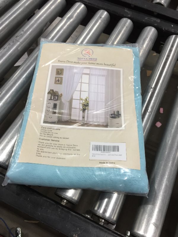 Photo 2 of BABY BLUE CURTAINS SIZE 52X96 