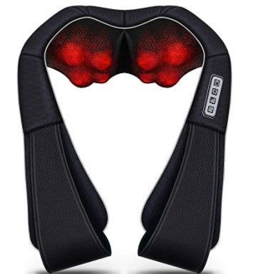 Photo 1 of Shiatsu Neck and Back Massager with Heat , VIKTOR JURGEN Deep Tissue Kneading Sports Recovery Massagers for Neck, Back, Shoulders, Foot , Relaxation Gifts for Him,Her,Women,Men
